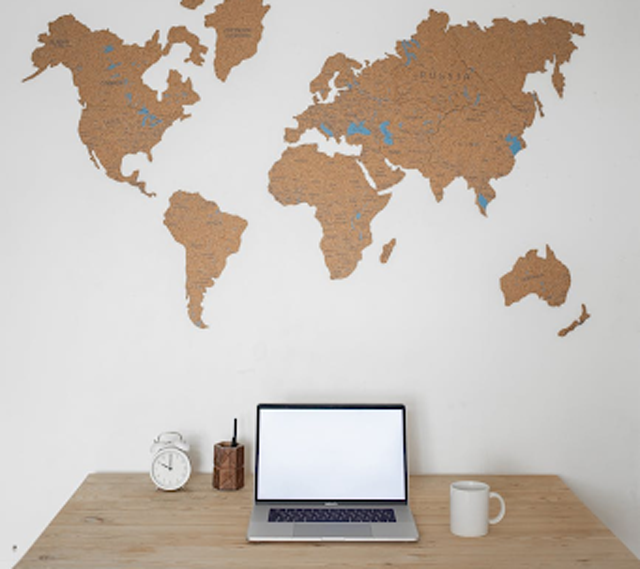 Youtube didn’t just stop in the US but also hopped worldwide to deliver the best quality videos for entertainment. (Credits: “A World Map on the Wall,” by Monstera, licensed under Pexels.)