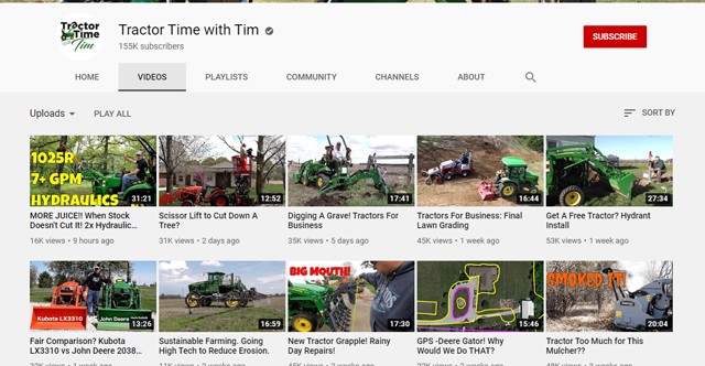 If you were trying to sell to someone interested in John Deere tractors, you could use placement targeting to place your ad on YouTube channels with videos about John Deere tractors. 