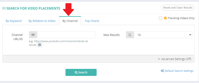 Paste your channel url in TubeSift’s search field for “By Channel”.