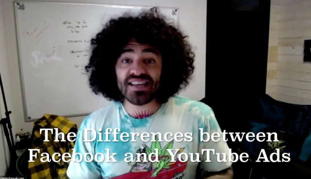 Justin Sardi introduces special guest Mike Buontempo to discuss his agency’s experience with Facebook and YouTube ads.